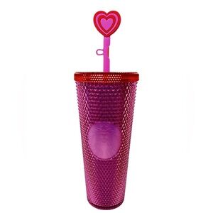 Walt Disney World Mickey Mouse Valentines Day‎ Pink Starbucks Studded Tumbler